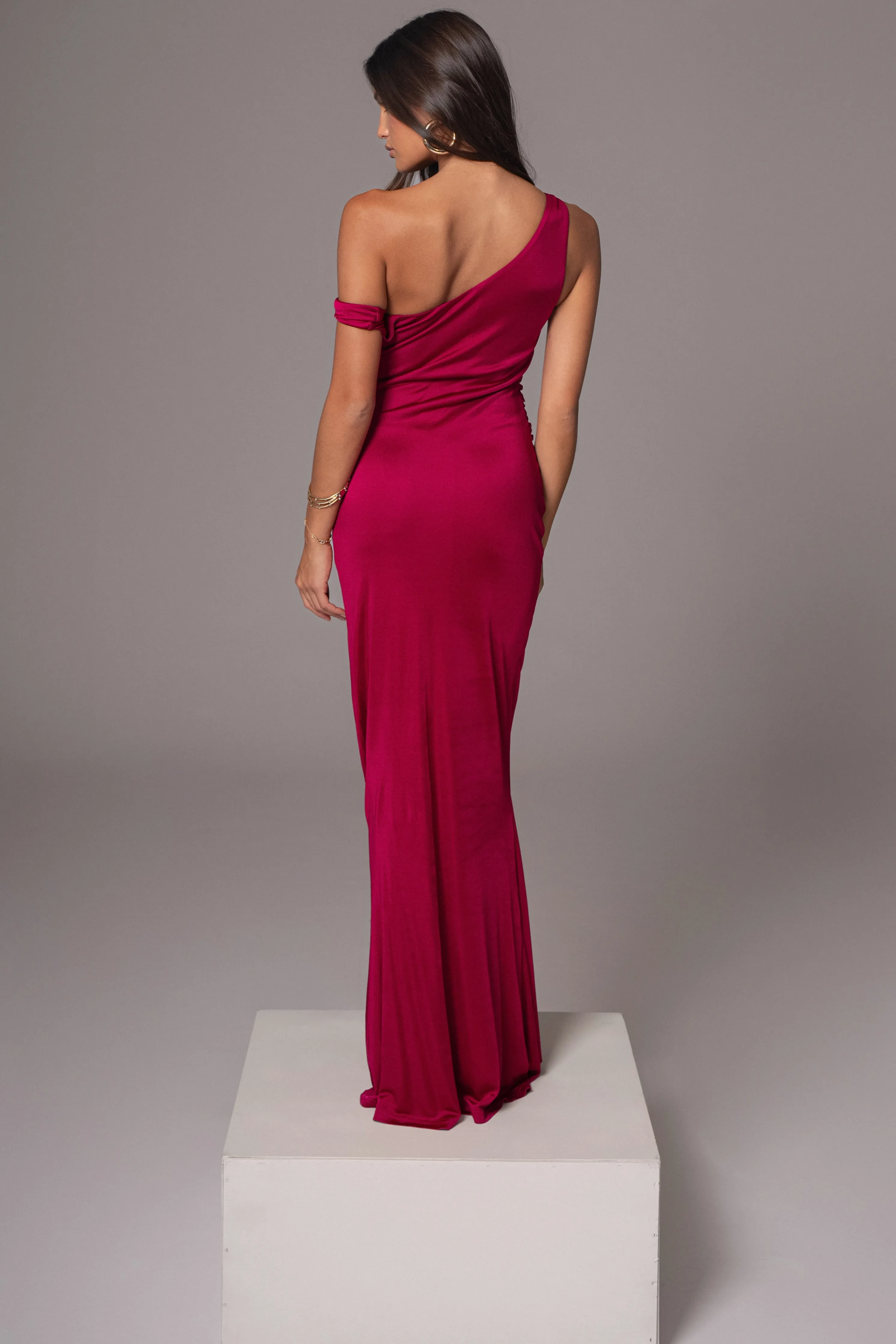 Berry Birthday Maxi Dress