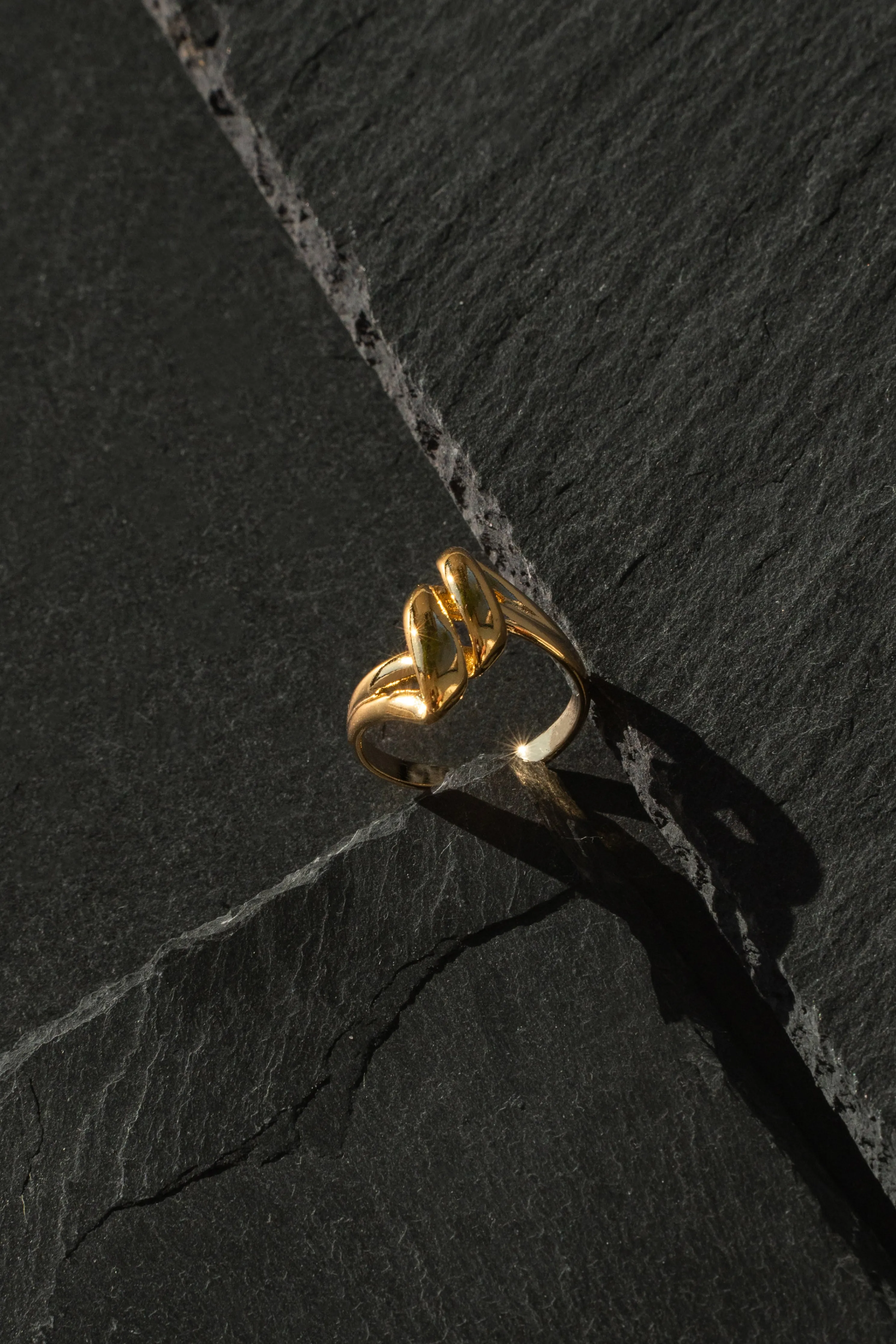 Gold Shelby Ring