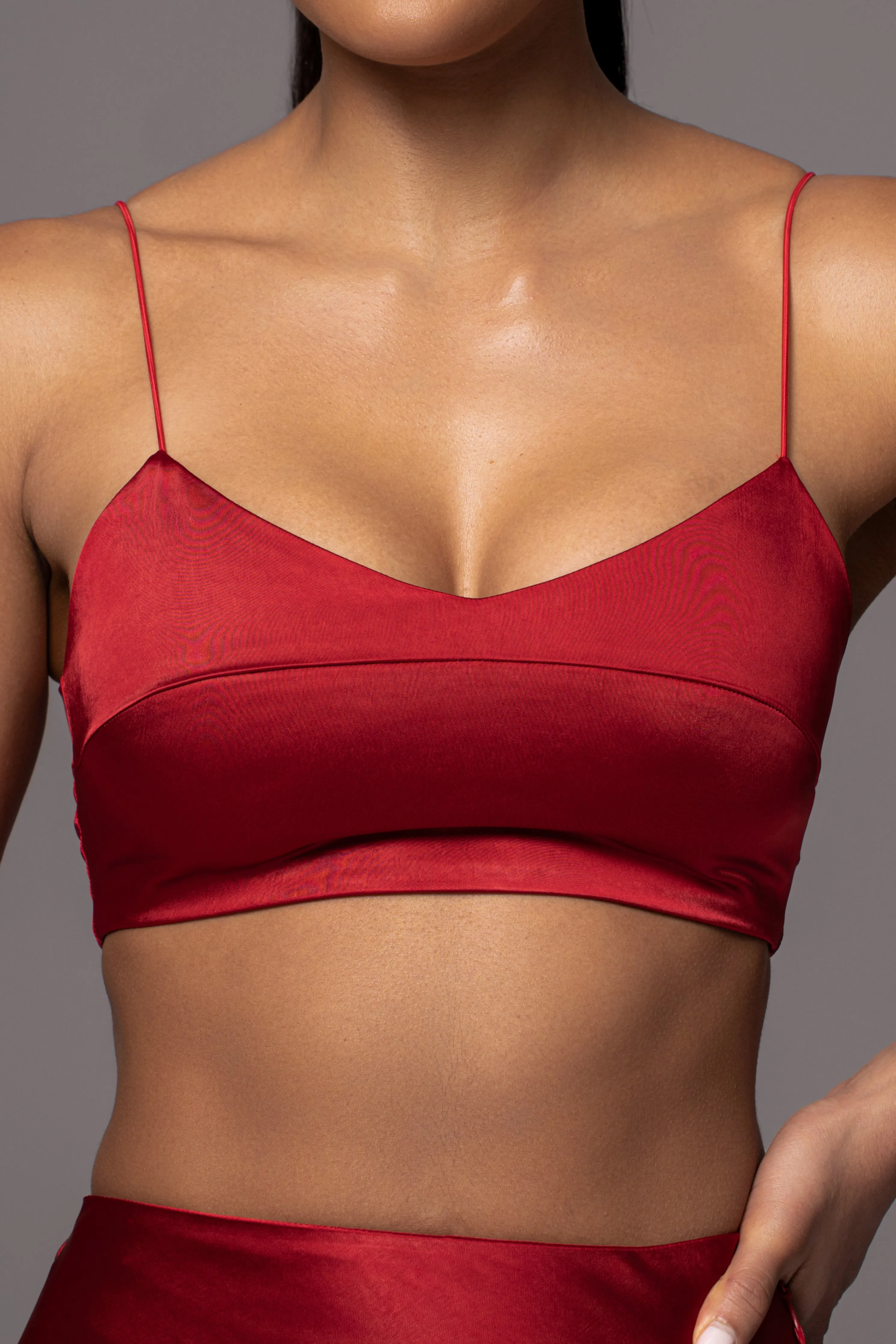 Red Isella 2-Piece Skirt Set
